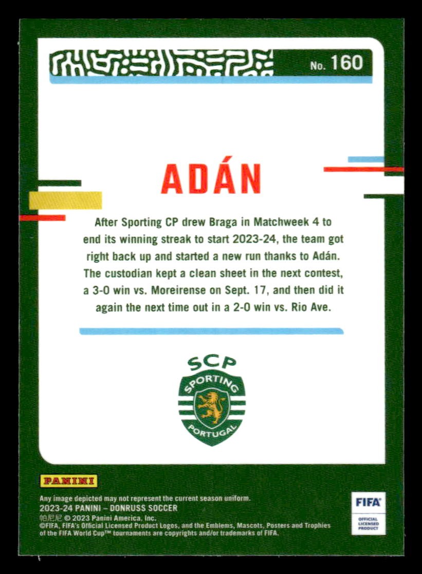 2023-24 Donruss #160 Adán Optic