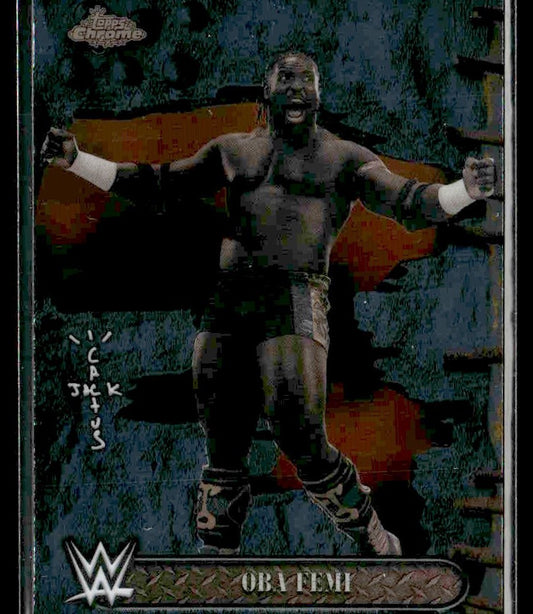 2025 Topps Chrome WWE x Cactus Jack #36 Oba Femi