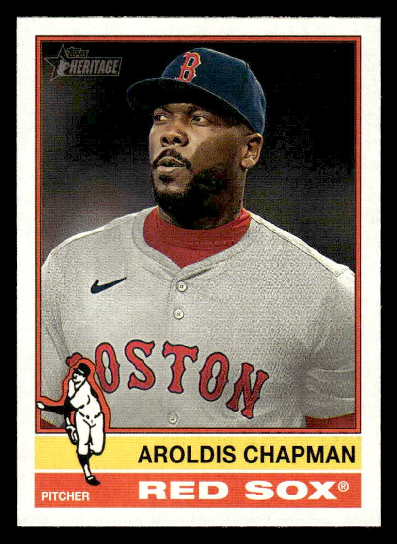 2025 Topps Heritage #24 Aroldis Chapman