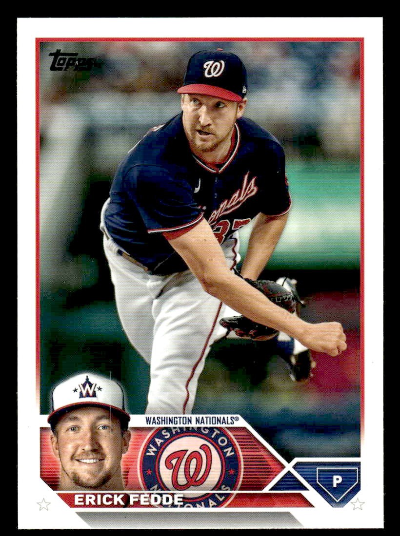 2023 Topps #258 Erick Fedde