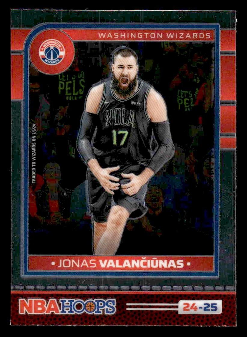 2024-25 Hoops #229 Jonas Valanciunas Premium