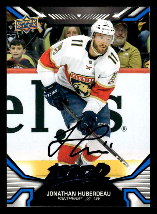2022-23 Upper Deck MVP #28 Jonathan Huberdeau Blue Script