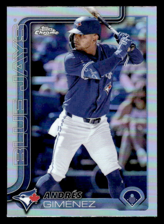 2025 Topps Chrome #70 Andrés Giménez Refractors