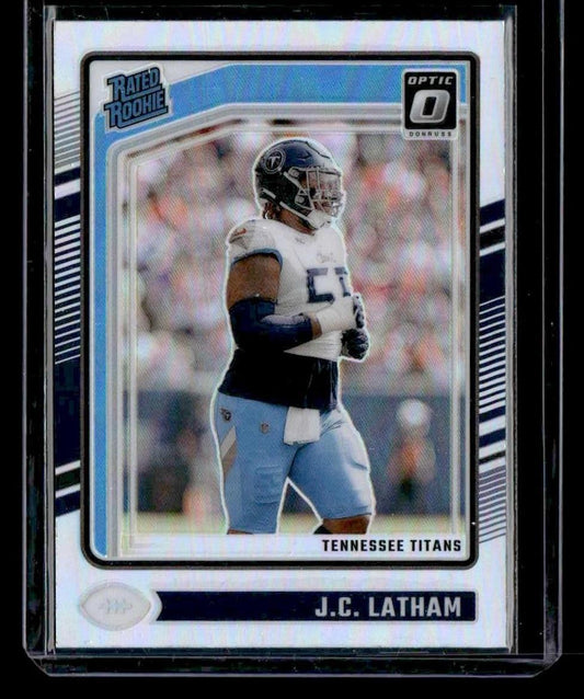 2024 Donruss Optic #234 J.C. Latham Holo