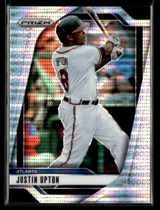 2025 Panini Prizm #115 Justin Upton Pulsar Prizm #/499