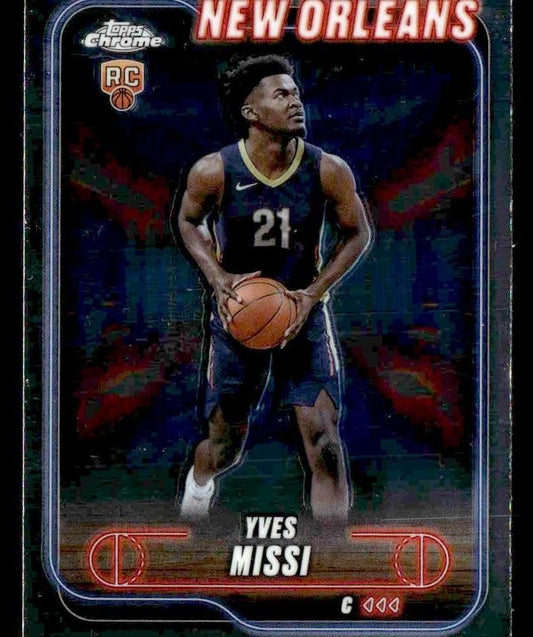 2024-25 Topps Chrome #156 Yves Missi