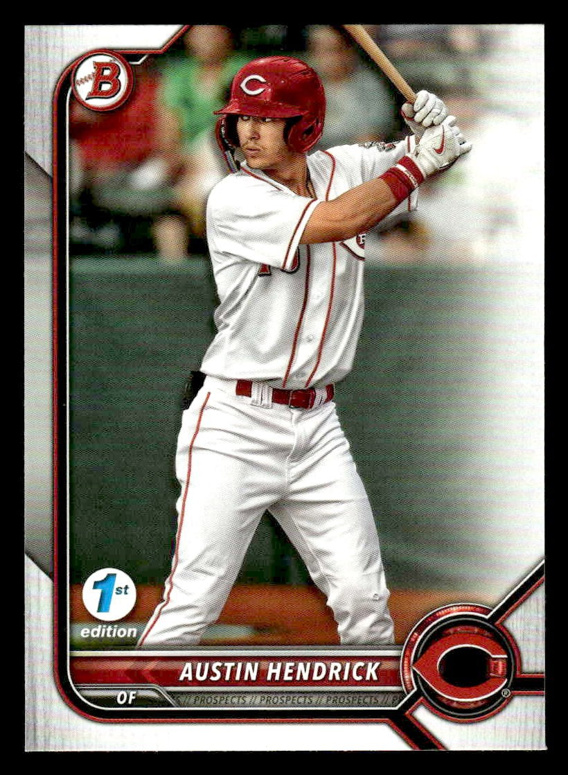 2022 Bowman Draft 1st Edition #BD-61 Austin Hendrick