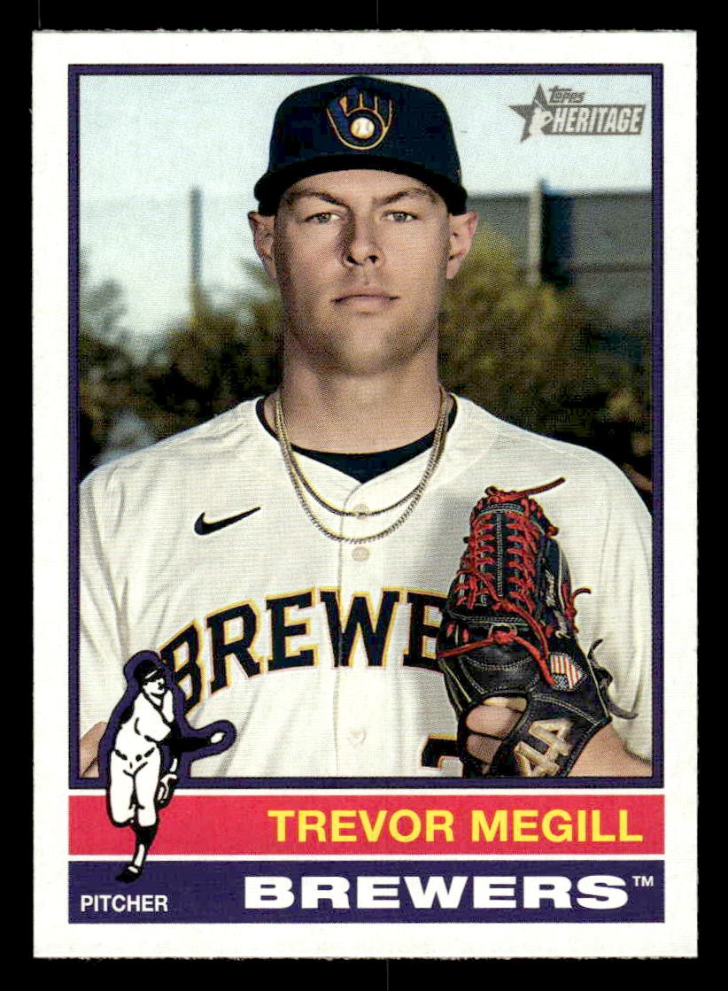 2025 Topps Heritage #210 Trevor Megill