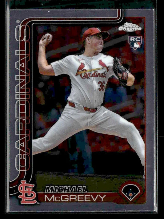 2025 Topps Chrome #29 Michael McGreevy
