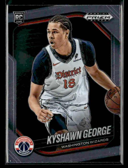 2024-25 Panini Prizm Black #217 Kyshawn George