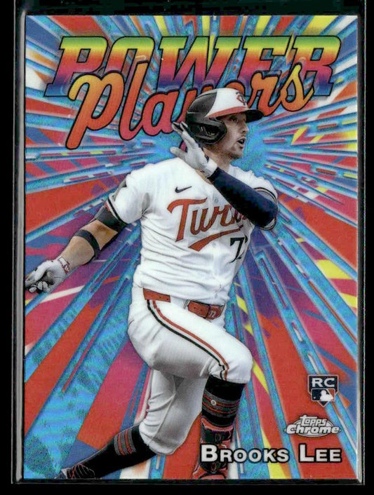2025 Topps Chrome #PP-23 Brooks Lee Power Players