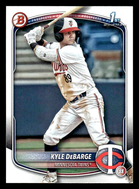 2025 Bowman #BP-139 Kyle DeBarge Prospects