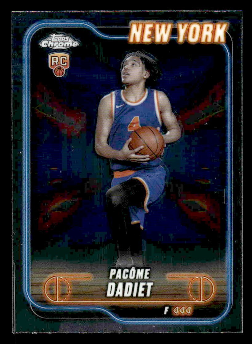 2024-25 Topps Chrome #172 Pacome Dadiet