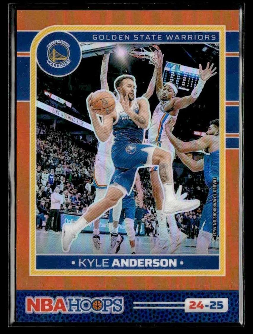 2024-25 Hoops #44 Kyle Anderson Premium Prizms Orange #/199
