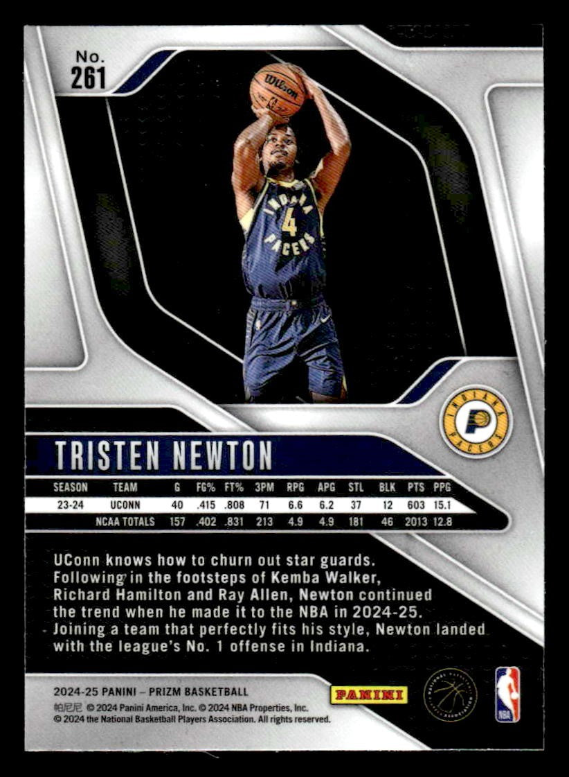 2024-25 Panini Prizm #261 Tristen Newton