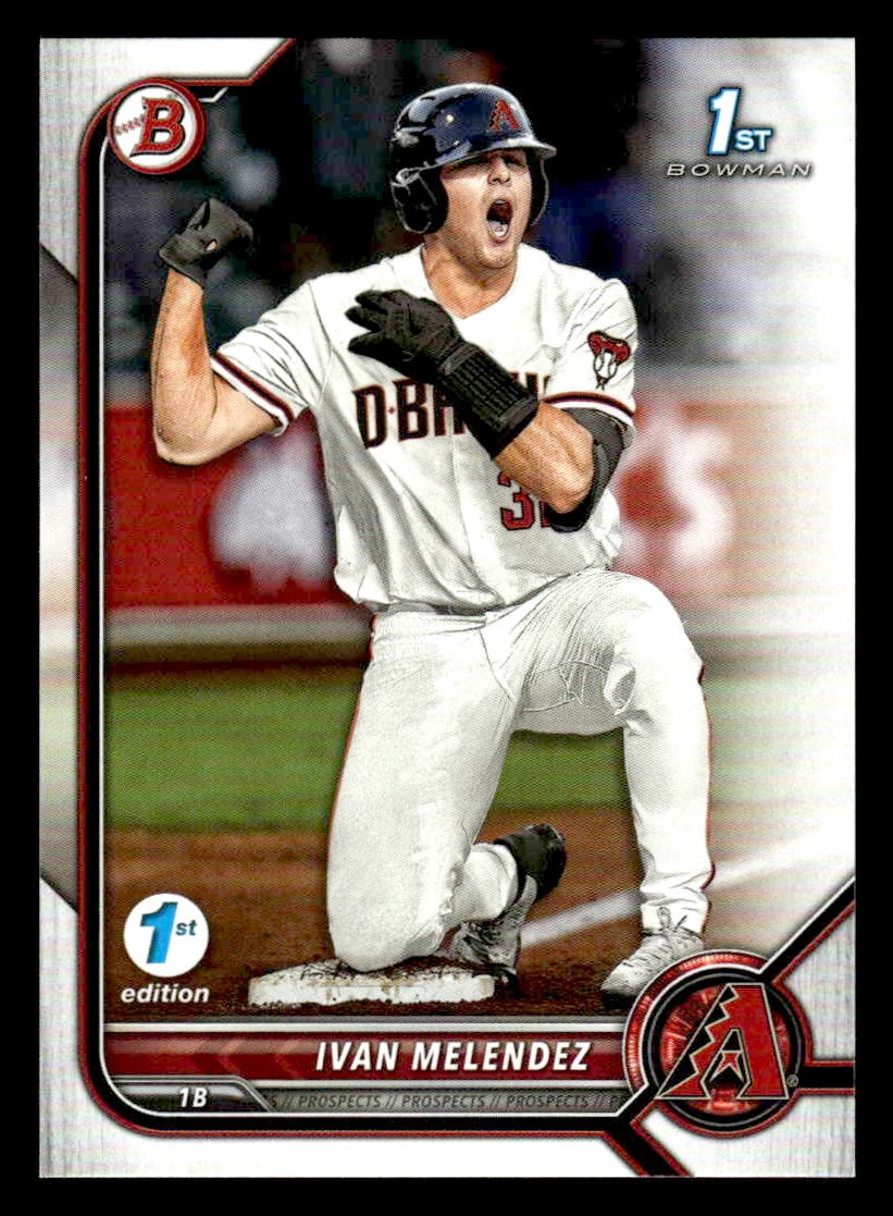 2022 Bowman Draft 1st Edition #BD-29 Ivan Melendez
