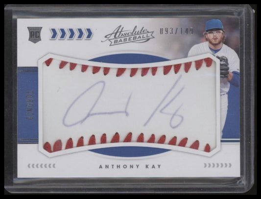 2020 Panini Absolute #124 Anthony Kay #/149