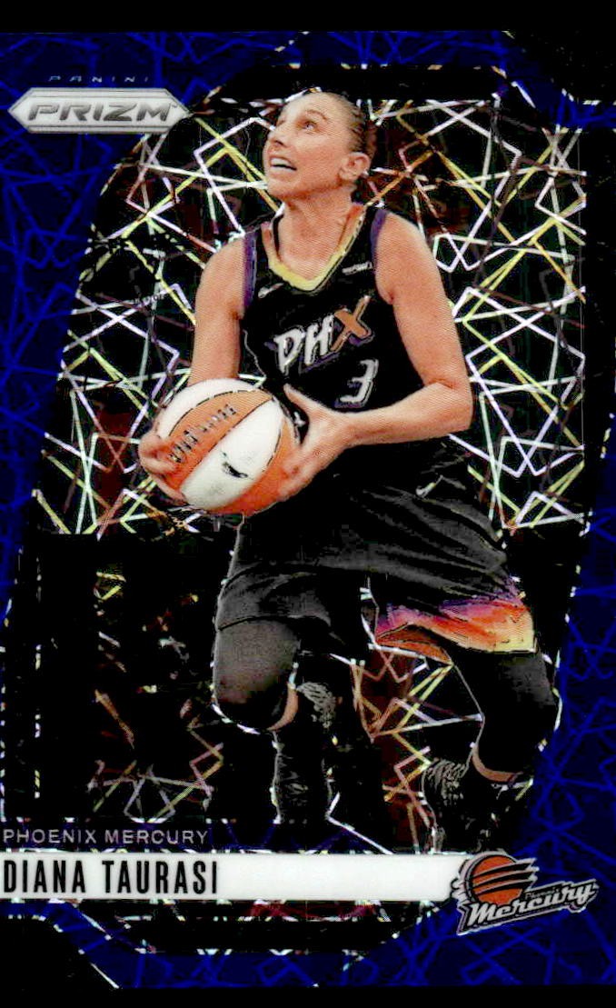 2024 Panini Prizm WNBA #58 Diana Taurasi Blue Velocity Prizms