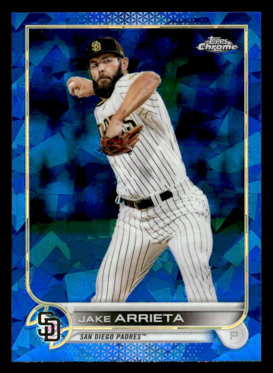 2022 Topps Chrome Sapphire Edition #214 Jake Arrieta