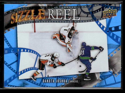 2025-26 Upper Deck #SR-13 Dakota Joshua Sizzle Reel