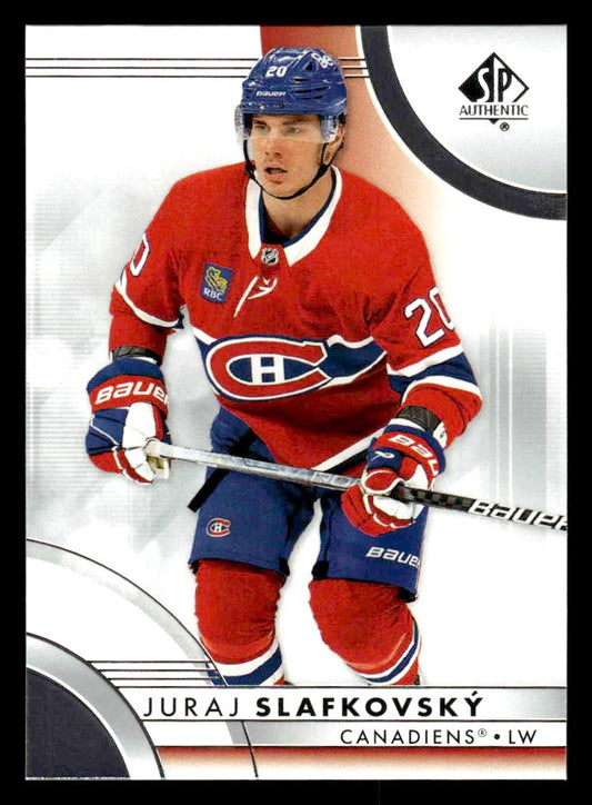 2023-24 SP Authentic #22 Juraj Slafkovsky