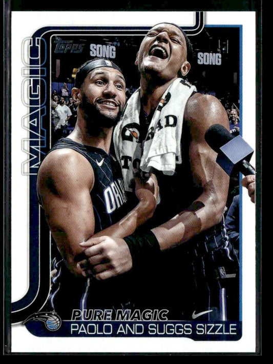 2025-26 Topps #271 Pure Magic, Paolo and Suggs Sizzle