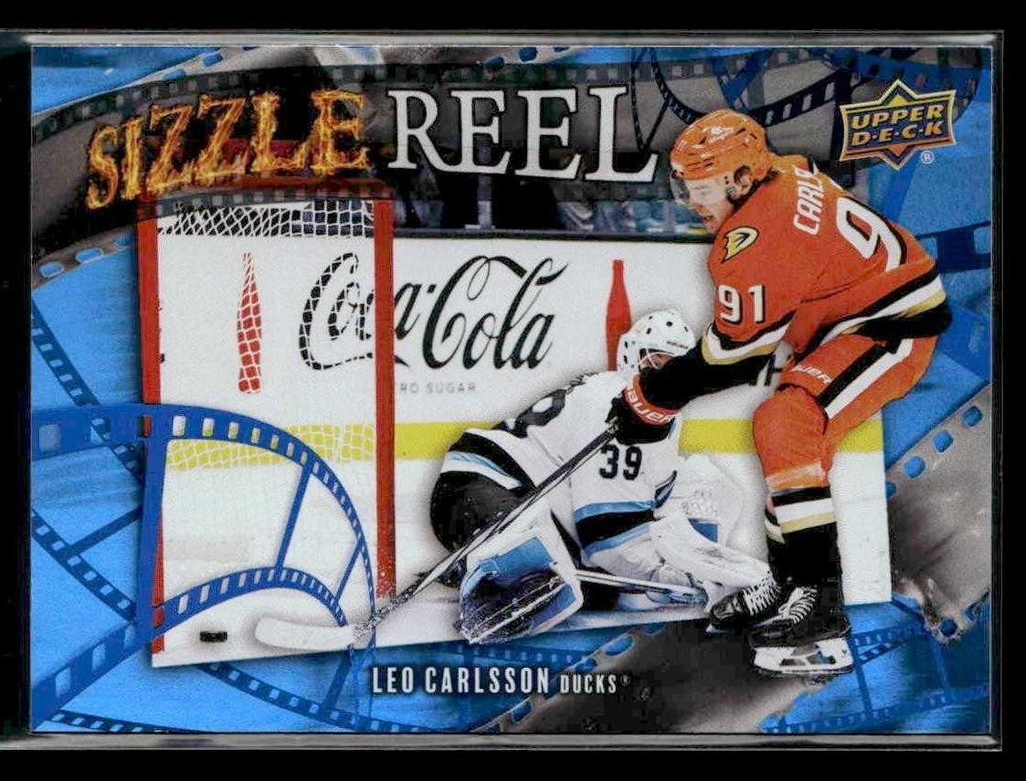 2025-26 Upper Deck #SR-17 Leo Carlsson Sizzle Reel