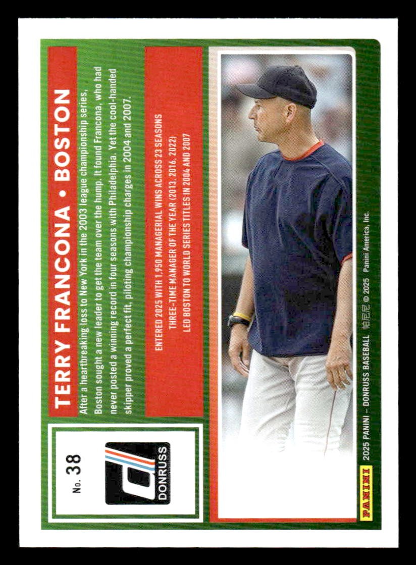2025 Donruss #38 Terry Francona