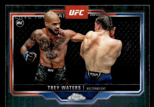 2025 Topps Chrome UFC #48 Trey Waters