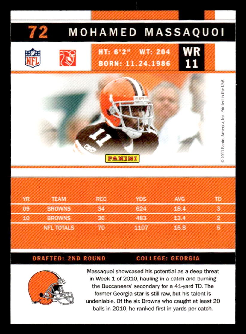 2011 Score #72 Mohamed Massaquoi