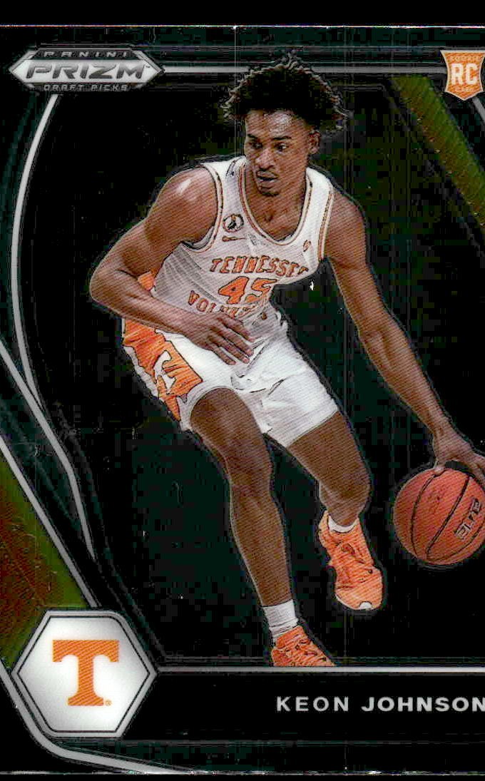 2021 Panini Prizm Draft Picks #7 Keon Johnson