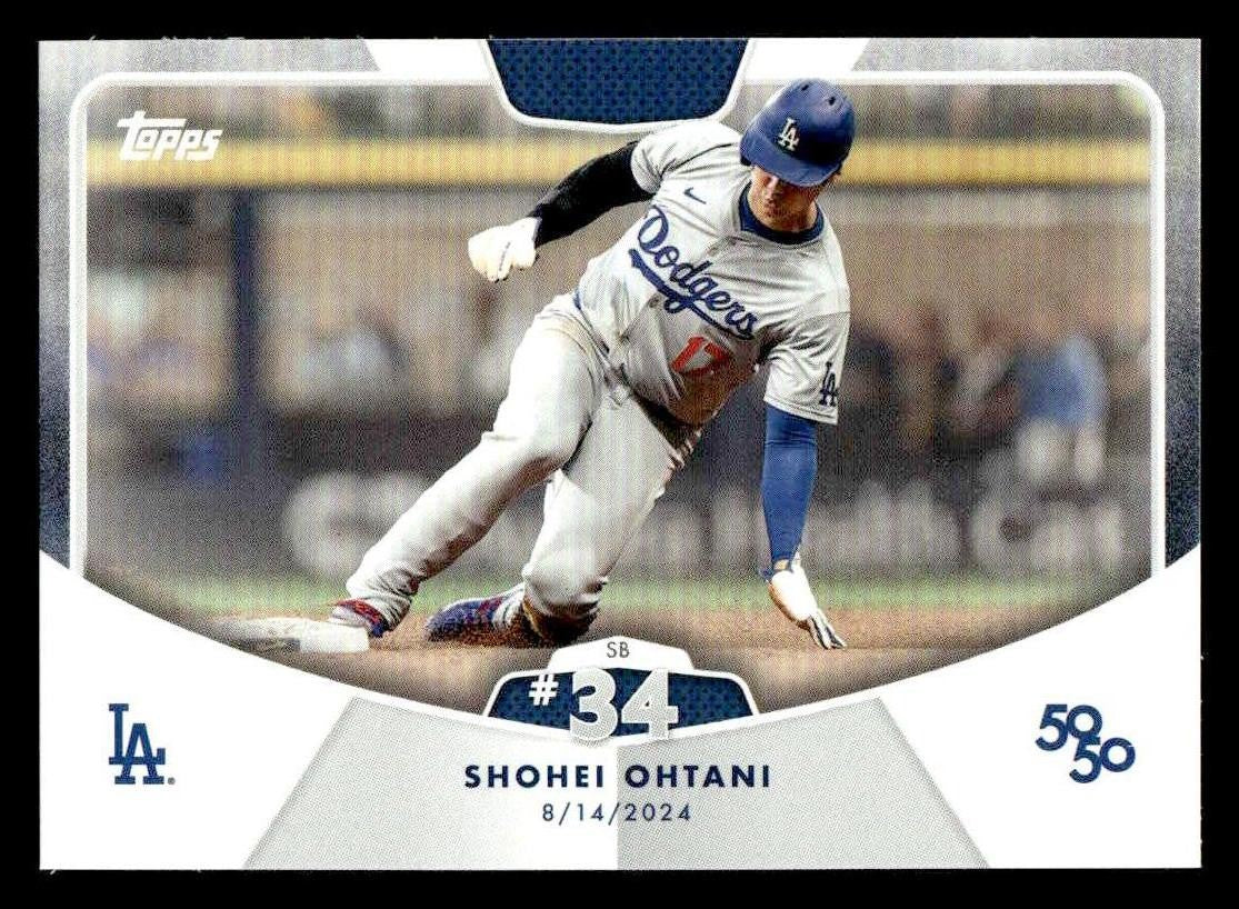2024 Topps 50/50: Shohei Ohtani #71 Shohei Ohtani