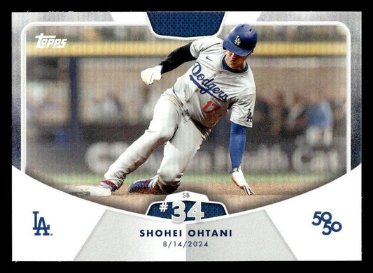 2024 Topps 50/50: Shohei Ohtani #71 Shohei Ohtani