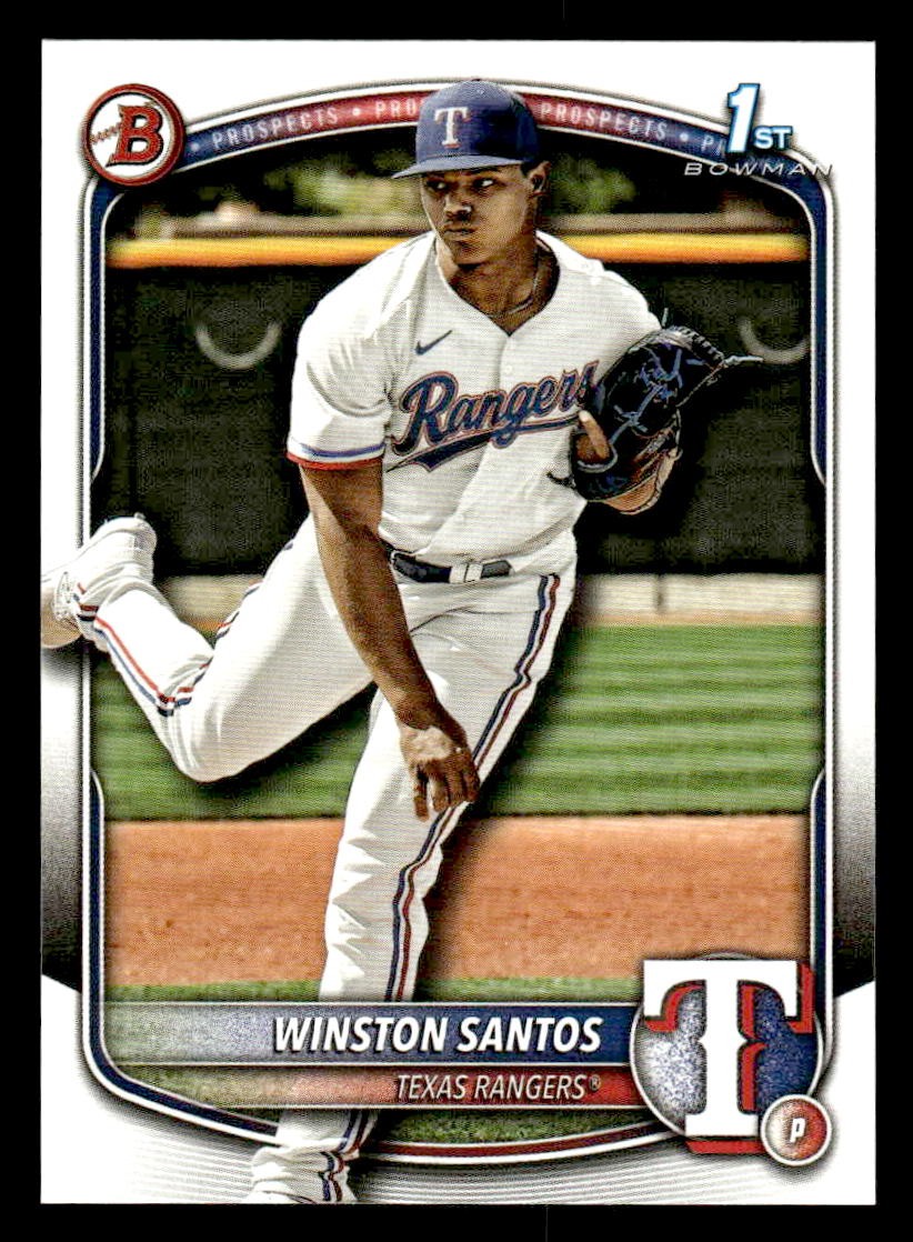 2025 Bowman #BP-121 Winston Santos Prospects
