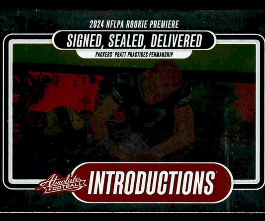 2024 Panini Absolute #I-MPT Michael Pratt Introductions