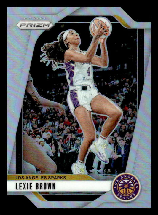 2024 Panini Prizm WNBA #110 Lexie Brown Silver Prizms