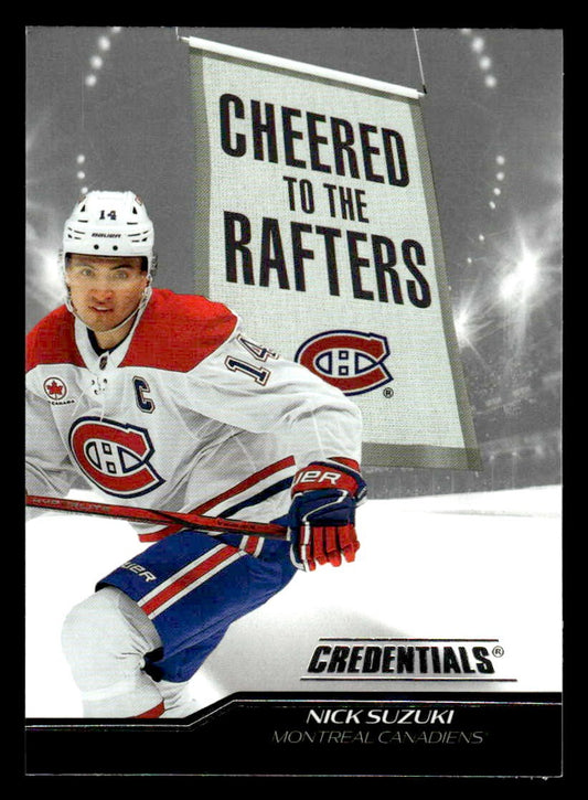 2024-25 Upper Deck Credentials #CR-NS Nick Suzuki Cheered to the Rafters