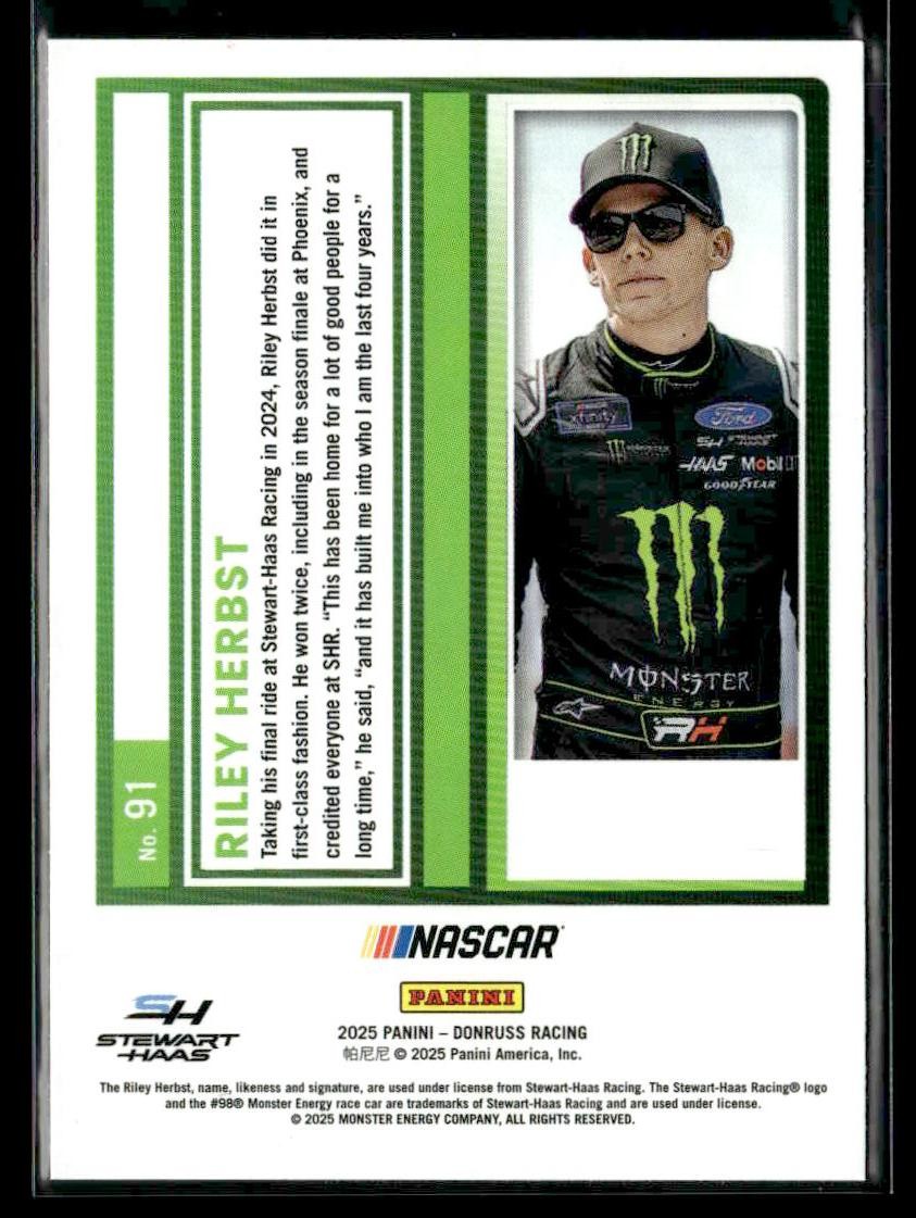 2025 Donruss #91 Riley Herbst