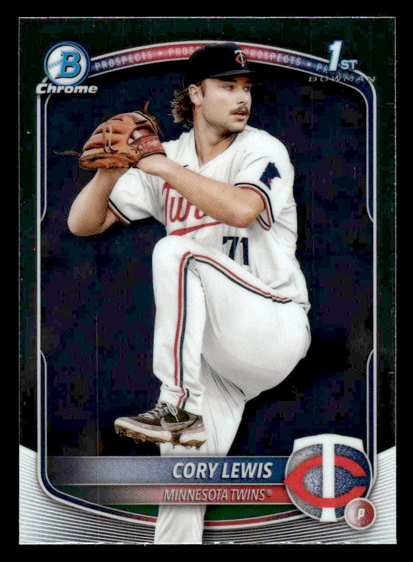 2025 Bowman #BCP-128 Cory Lewis Chrome Prospects