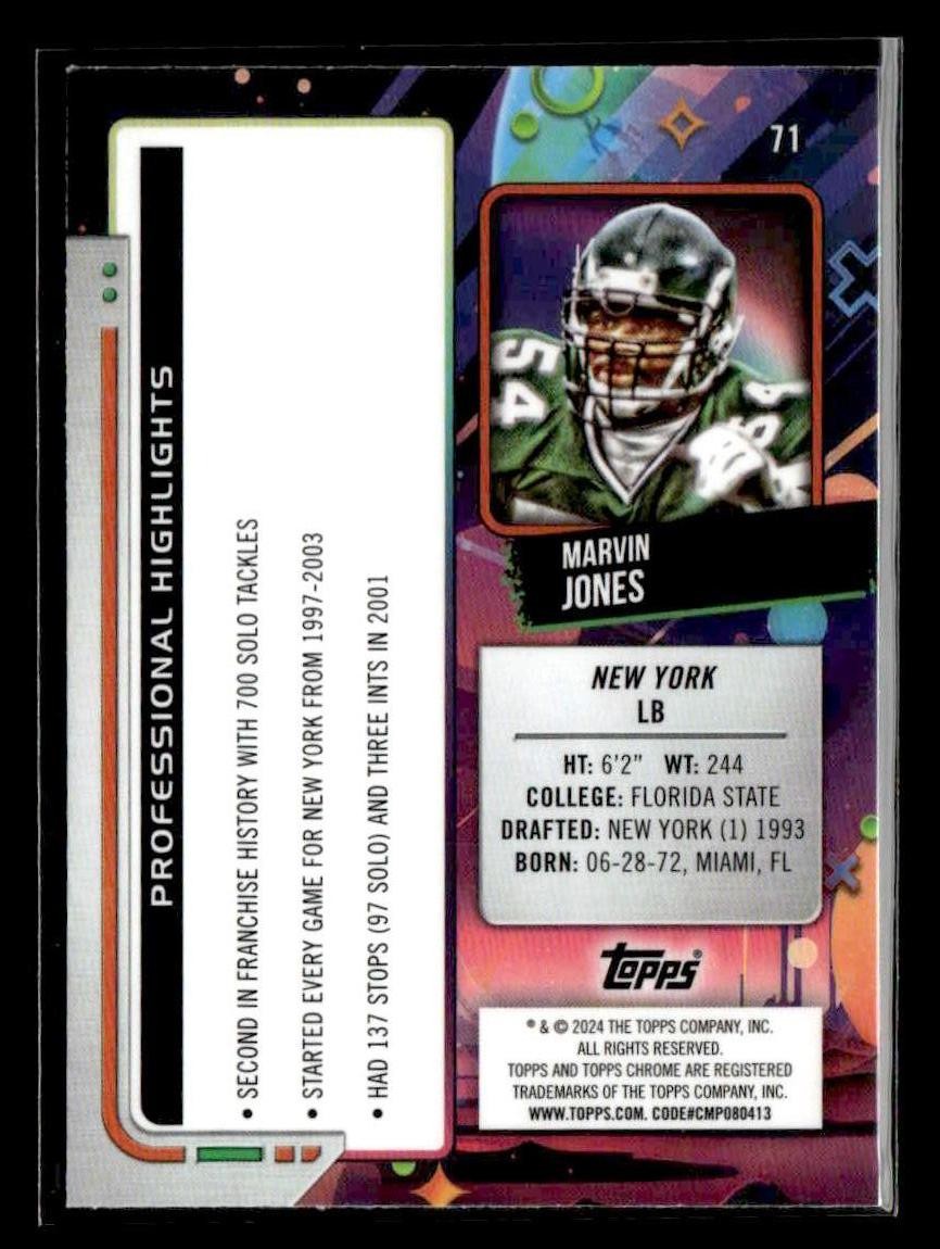 2024 Topps Chrome Cosmic #71 Marvin Jones