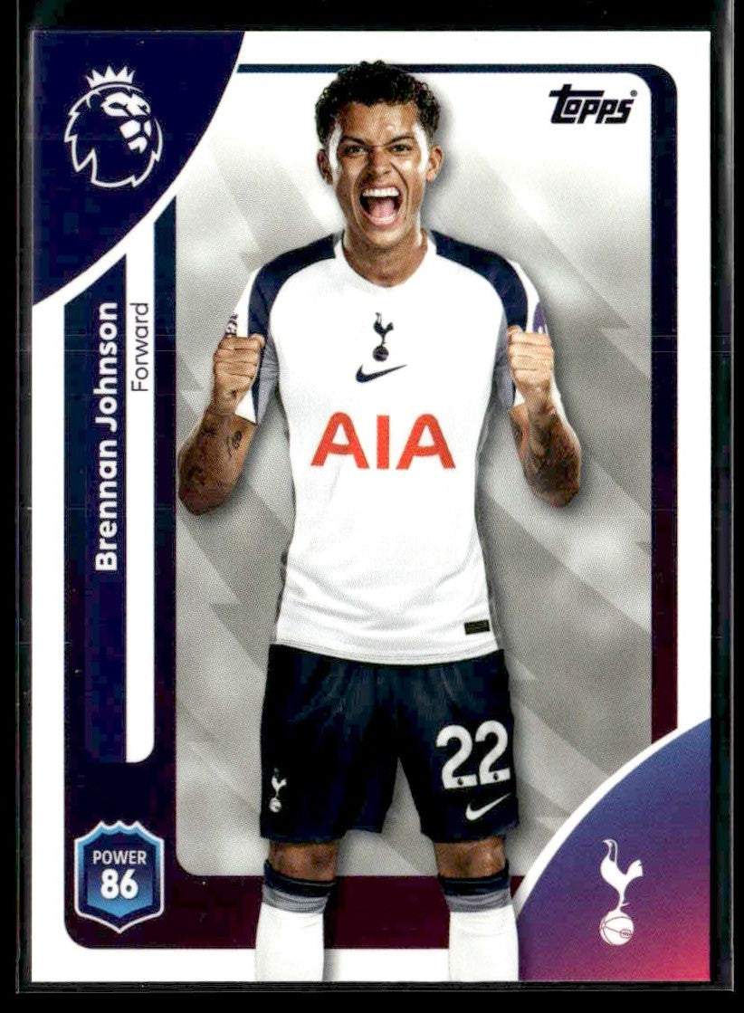 2025-26 Topps Premier League #265 Brennan Johnson