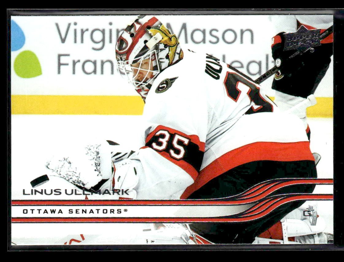 2025-26 Upper Deck #118 Linus Ullmark