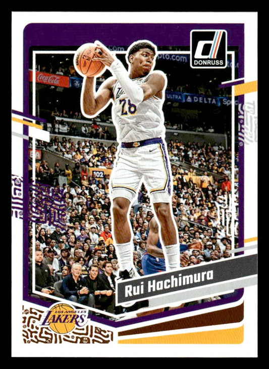 2023-24 Donruss #37 Rui Hachimura