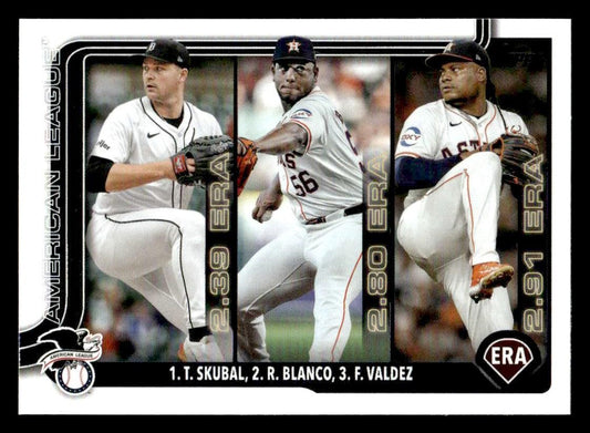 2025 Topps #5 Tarik Skubal/Ronel Blanco/Framber Valdez