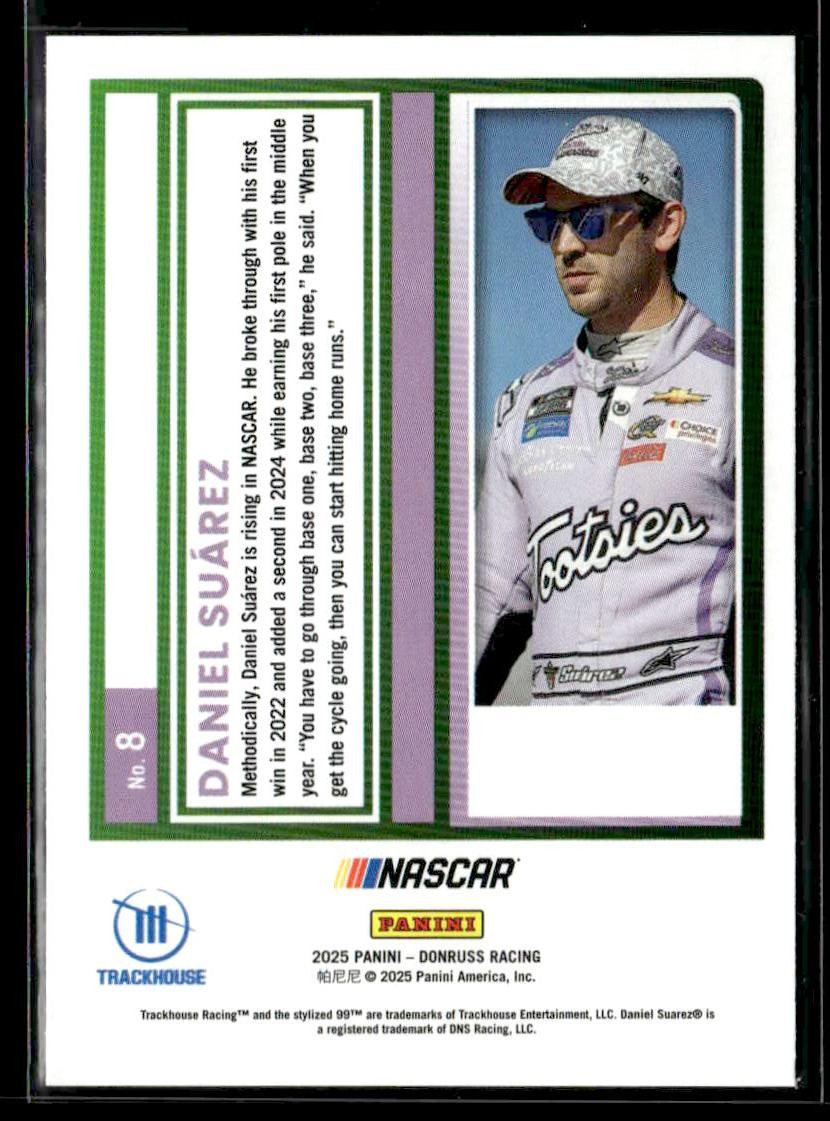 2025 Donruss #8 Daniel Suarez
