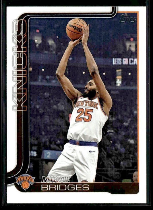 2025-26 Topps #18 Mikal Bridges