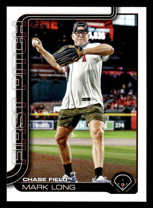 2025 Topps #FP2-5 Mark Long First Pitch (Series Two)