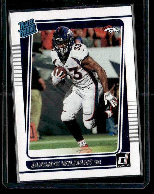 2021 Donruss #275 Javonte Williams