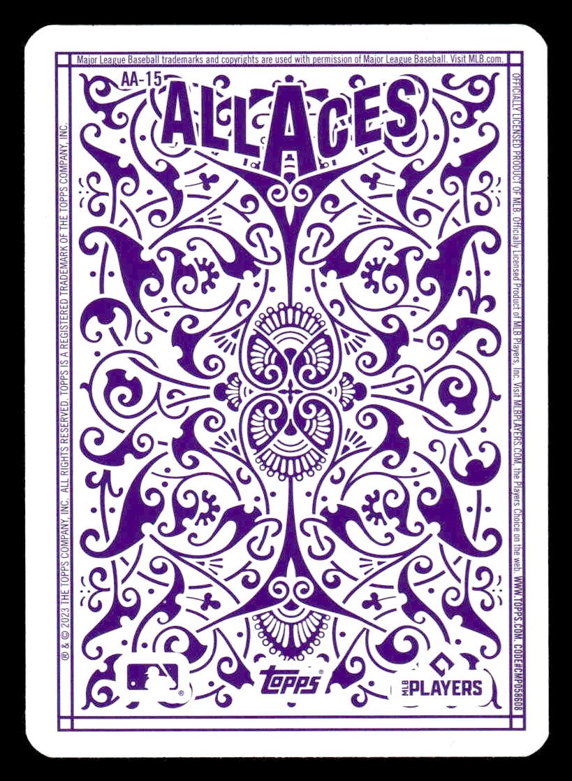 2023 Topps #AA-15 Shane Bieber All Aces