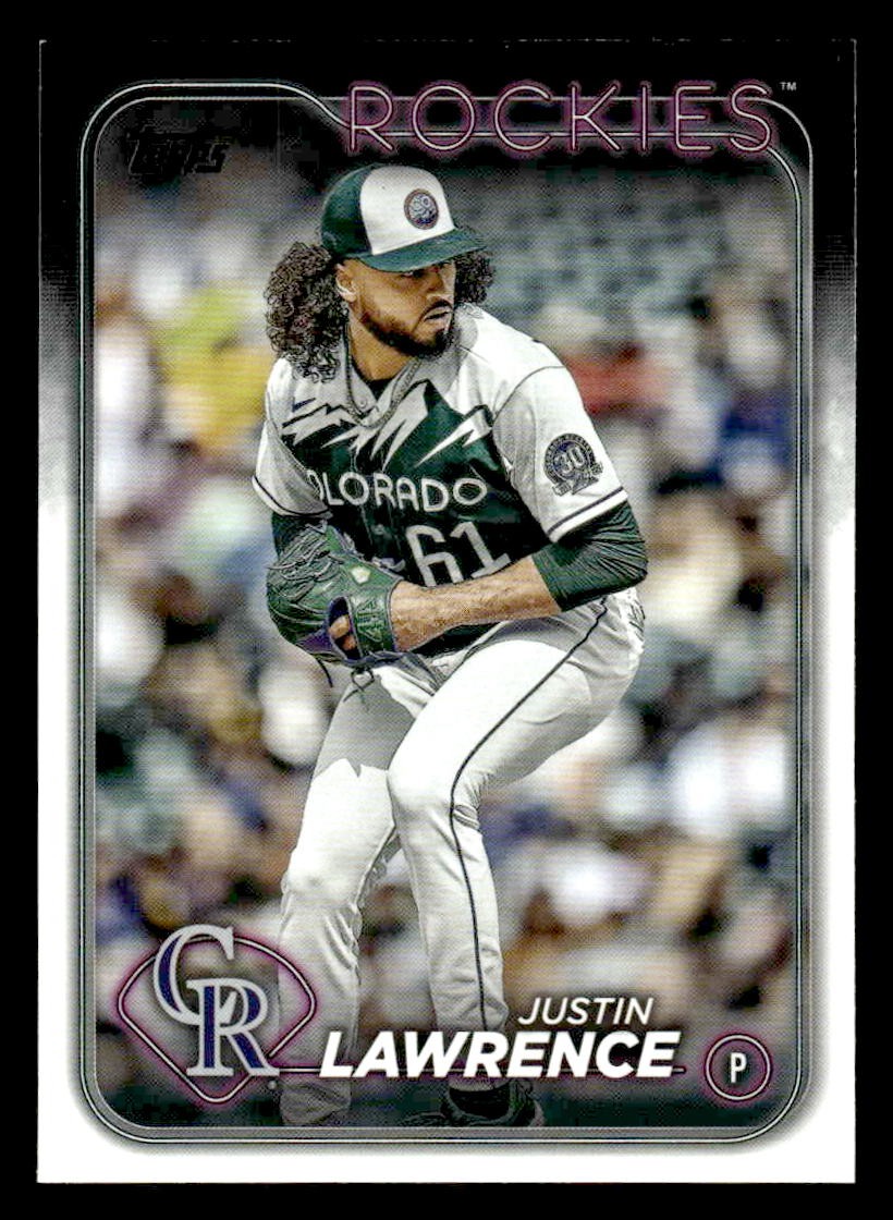 2024 Topps #259 Justin Lawrence